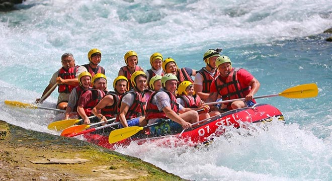 Köprülü Kanyon'da rafting rezervasyonları alınmaya başladı