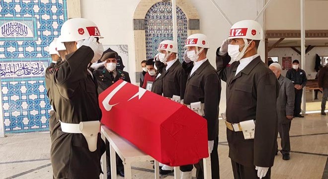 Kore gazisi, son yolculuğuna uğurlandı