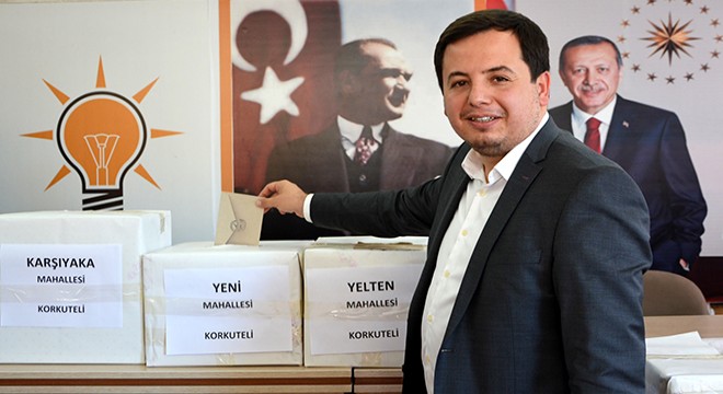 Korkuteli'de AK Parti delege seçimi