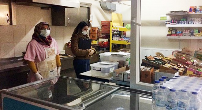 Korkuteli'de kantin ve yemekhaneler denetlendi