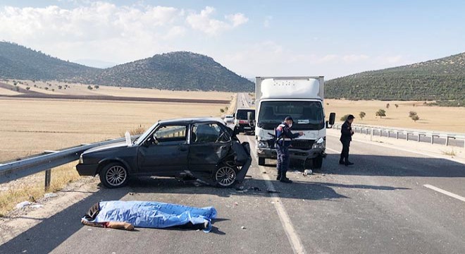 Korkuteli'de kaza: 1 ölü