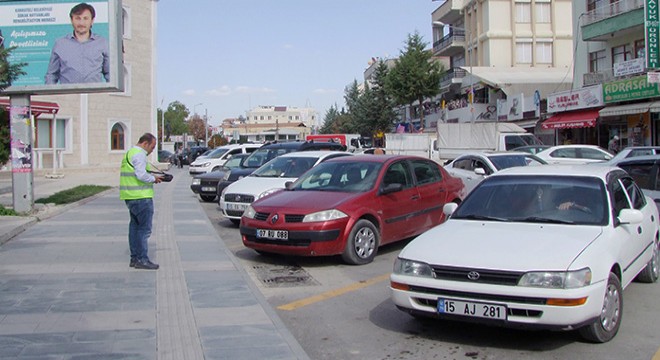 Korkuteli'de parkometre sistemi başladı