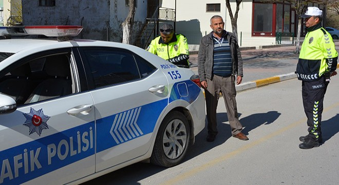 Korkuteli'nde emniyet kemeri uygulaması