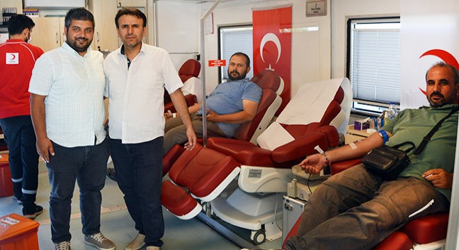 Korkuteli'nde kan bağışı