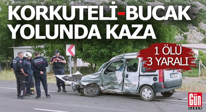 Korkuteli-Bucak yolu kana bulandı