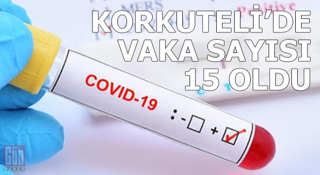 Korkuteli de vaka sayısı 15 oldu