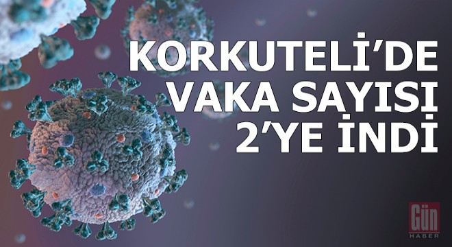 Korkuteli de vaka sayısı 2 ye indi