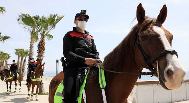 Korkuteli ne atlı polis geliyor