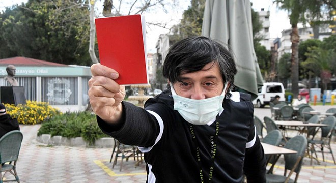 Korona hakeminden sarı ve kırmızı kartlı uyarı