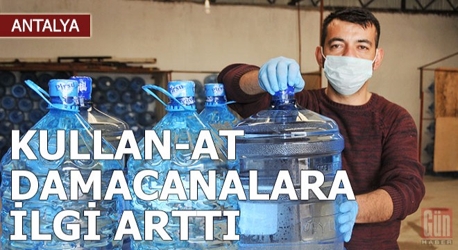 Koronavirüs tehdidi 'kullan-at' damacanalara ilgiyi artırdı