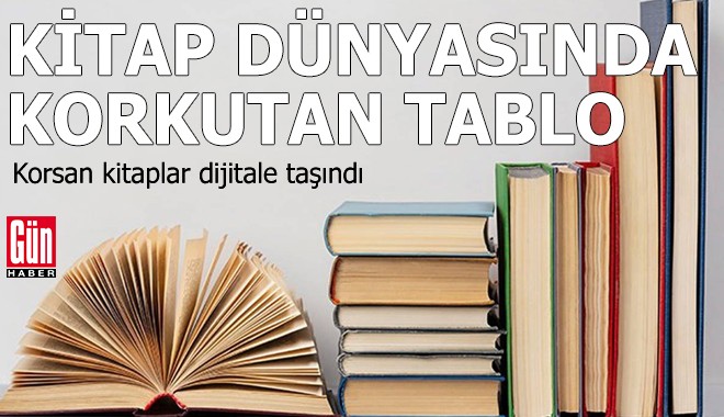 Korsan kitaplar mecra değiştirdi, dijitale taşındı