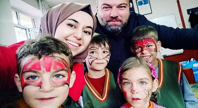 Köy öğretmeni istedi Kızılay yardıma koştu