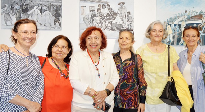 Köy enstitüleri Antalya da tuvallerde