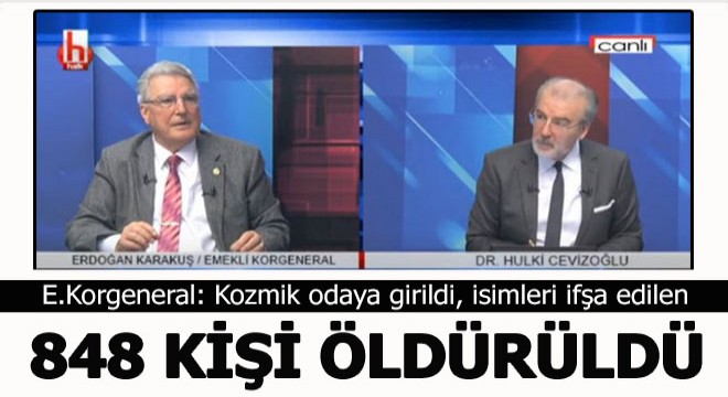 Kozmik odadaki bilgilerle 848 gizli görevdeki vatan evladı şehit edildi