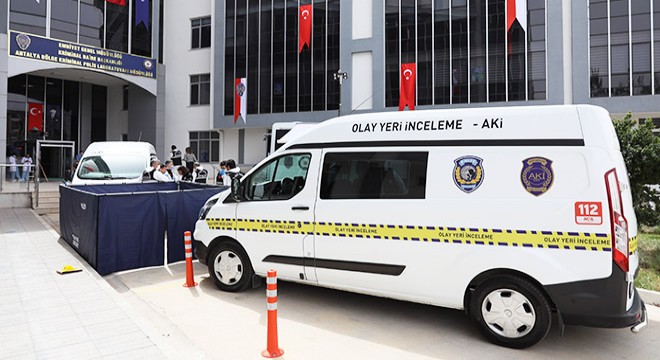 Kriminal inceleme aracı KIRAÇ, Antalya Emniyetine teslim edildi