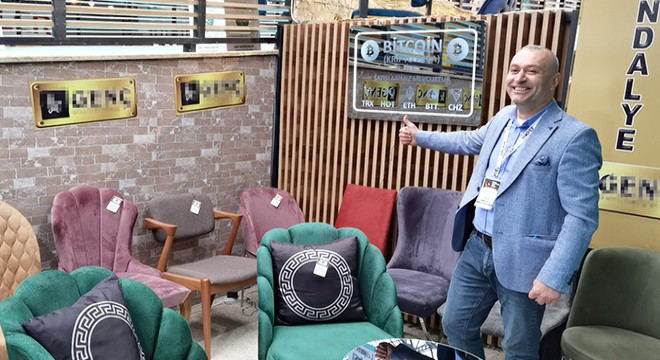 Kripto para ile sandalye satıyor