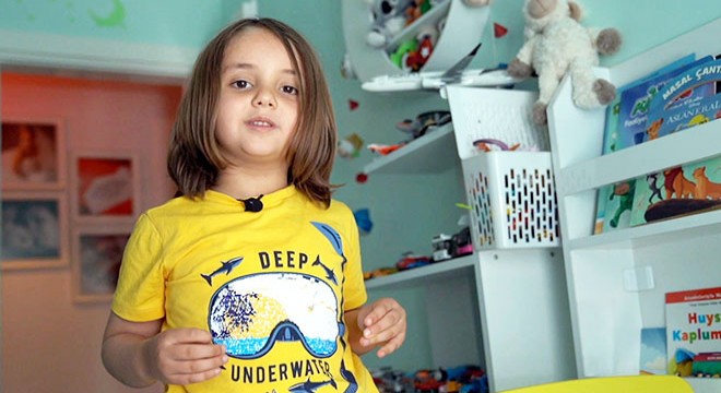 Küçük Demir'den anlamlı eğitim videosu