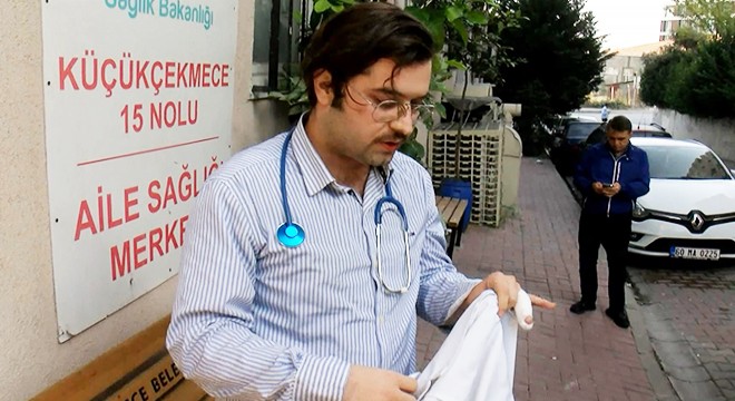 Küçükçekmece'de doktorlar ve hemşireye saldırı