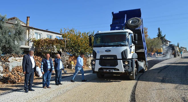 Küçükköy yolu asfaltlanıyor