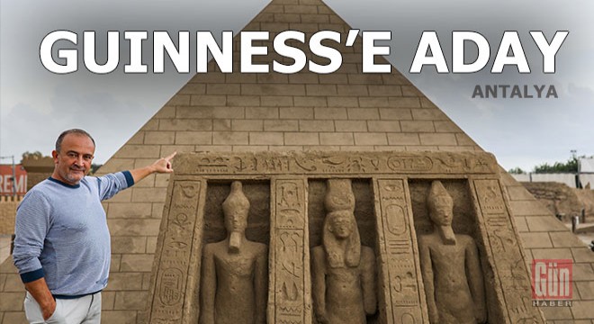 Kumdan Keops Piramidi, Guinness'e aday