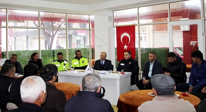 Kumluca'da huzur ve asayiş toplantısı