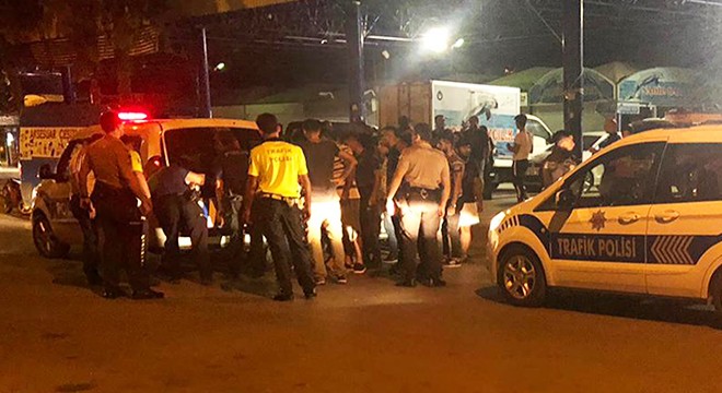 Kumluca'da kavga: 1 yaralı