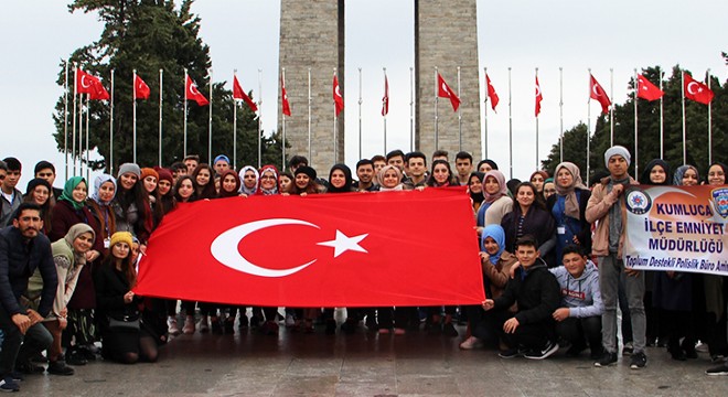 Kumluca'da öğrenciler tarihi yerleri gezdi