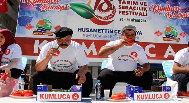 Kumluca'da renkli festival