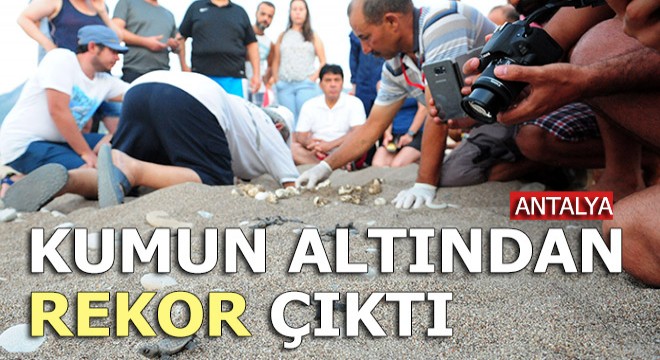 Kumun altından 'Rekor' çıktı
