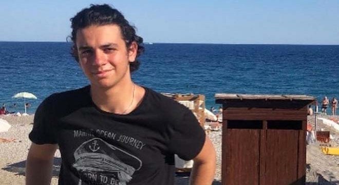 Kurbanlığı yakalamak isterken ölen Onur'un son görüntüsü
