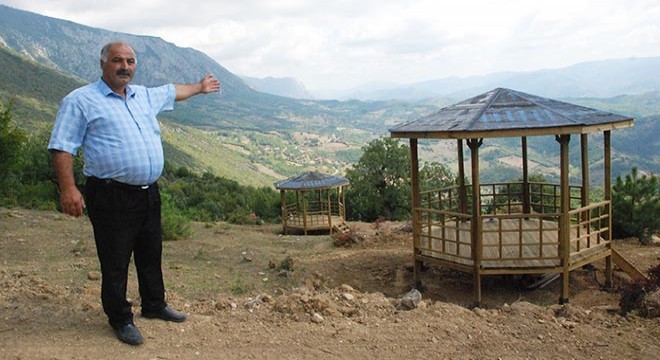 Küre Dağları Milli Parkı'na 10 metre yüksekliğinde seyir terası