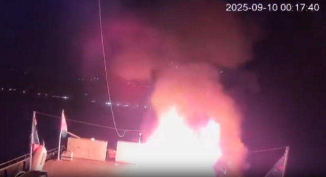 Küresel Sumud Filosu na yeni dron saldırısı