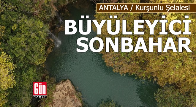Kurşunlu Şelalesi'nde büyüleyici sonbahar