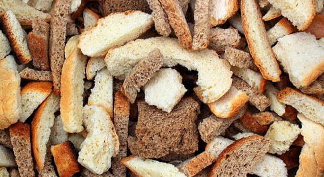 Kuru ekmekler biyogübre üretiminde kullanılacak