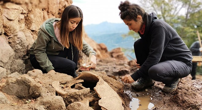 Kurul Kalesi'ndeki kazılarda yeni girişe ulaşıldı