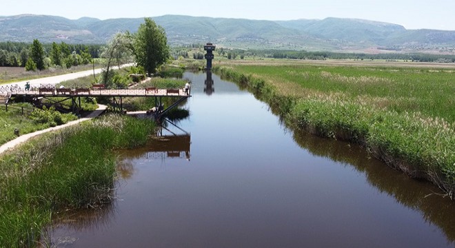 Kuş cenneti Kaz Gölü, en sakin günlerini yaşıyor