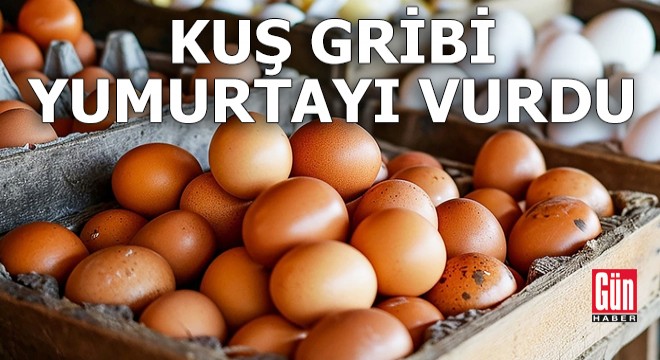 Kuş gribi yumurtayı vurdu: Fiyatlar arttı