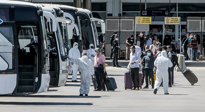 Kuveyt'ten gelen Türkler karantinaya alındı