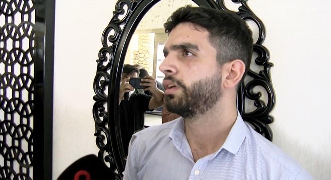 Kuyumcuya giren silahlı soyguncu sert kayaya çarptı