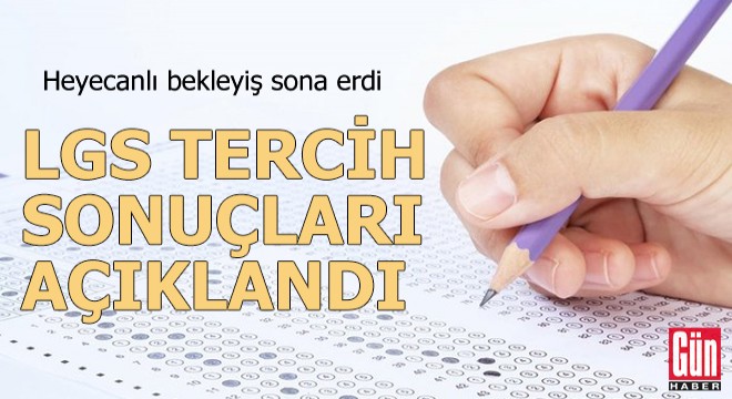 LGS yerleştirme sonuçları açıklandı