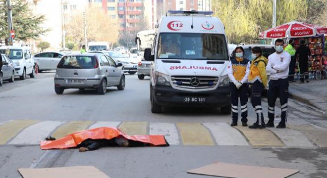 Lastik ile çamurluk arasına sıkışıp 160 metre sürüklendi