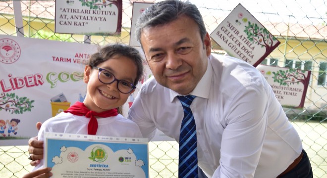 Lider çocuklar 'sıfır atık' bekçisi