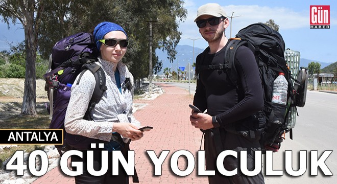 Likya Yolu'nda 40 gün yolculuk