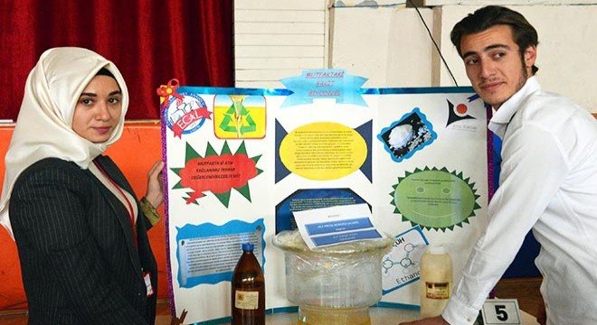 Lise öğrencileri projelerini sergiledi