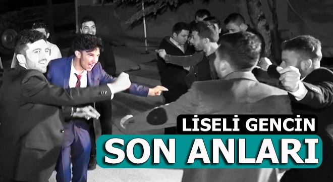 Liseli gencin acı sonu