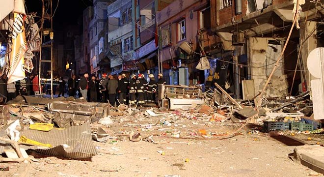 Lokantadaki tüpler patladı, ortalık savaş alanına döndü