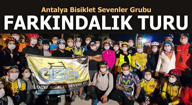 Lösemiye dikkat çekmek için maskeyle pedal çevirdiler