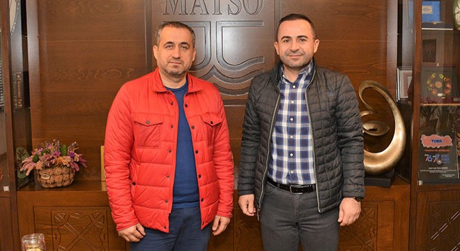 MATSO Başkanı Güngör'e ziyaret