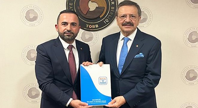 MATSO Başkanı Güngör, Başkan Hisarcıklıoğlu na dosya sundu