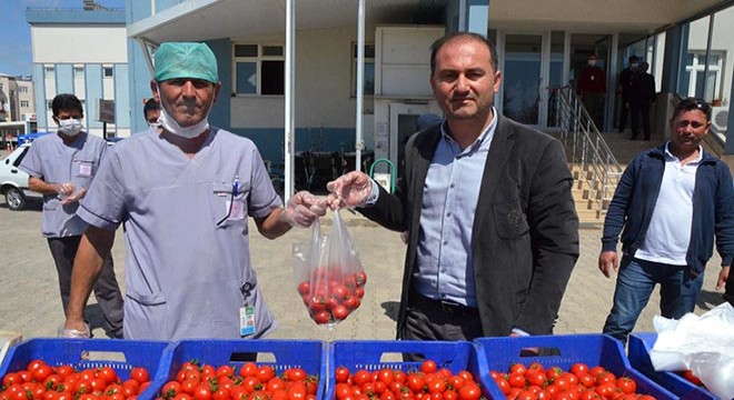 MHP'den sebze desteği